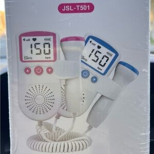 JSL-T501 Fetal Doppler with Pink and Probes